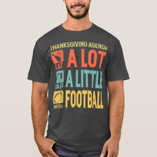 Lönsam Thanksgiving, Thanksgiving Agenda nov T Shirt