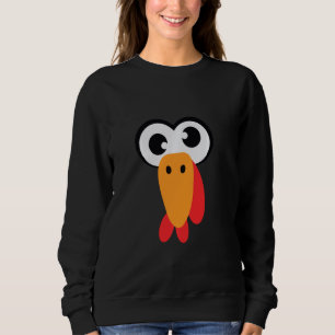 Lönsam Thanksgiving Turkiet Ansikte Apparat Turkie T Shirt