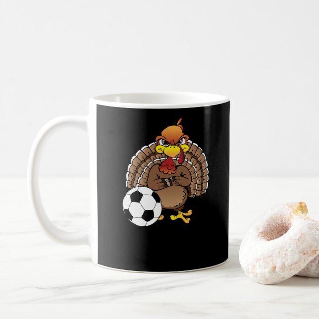Lönsam Thanksgiving Turkiet Fotbollsgåva Kaffemugg (Med munk)