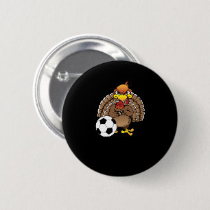 Lönsam Thanksgiving Turkiet Fotbollsgåva Knapp