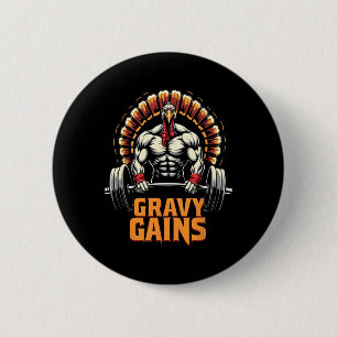 Lönsam Thanksgiving Turkiet Gravy Gains Motivation Knapp