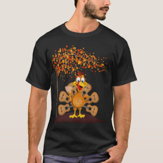 Lönsam Thanksgiving Turkiet Guitar T Shirt