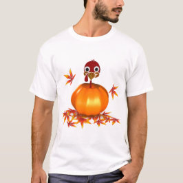 Lönsam Thanksgiving Turkiet i Pumpkin - T-Shirt