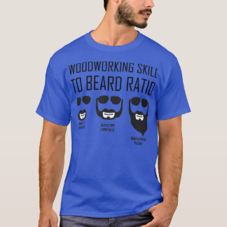 Lönsam träarbetskompetens till skäggsförhållande K T Shirt