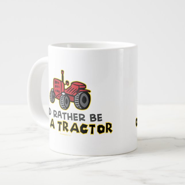 Lönsam traktor jumbo mugg (Framsida vänster)