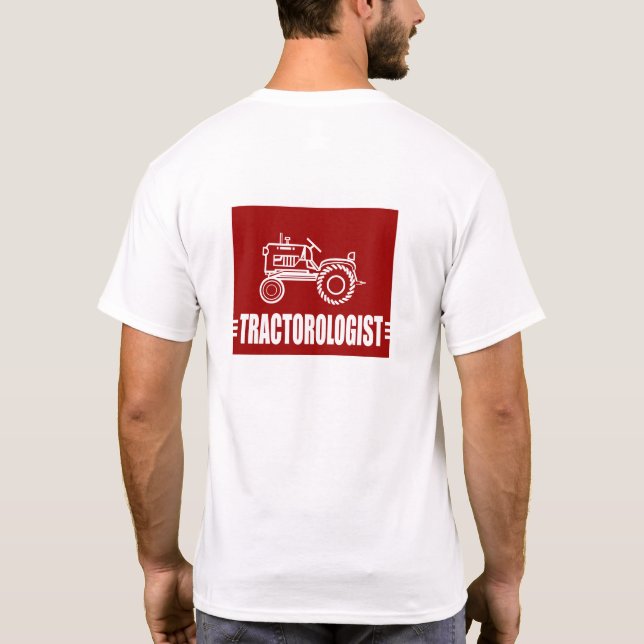 Lönsam traktor t-shirt (Baksida)