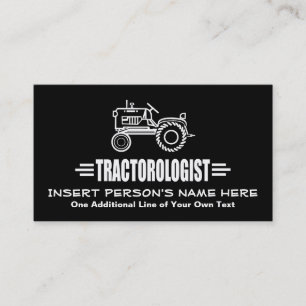 Lönsam traktor visitkort
