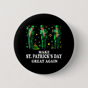 Lönsam trump Dancing Make St Patricks Day Underbar Knapp