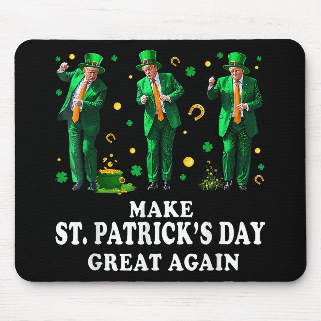 Lönsam trump Dancing Make St Patricks Day Underbar Musmatta (Framsidan)