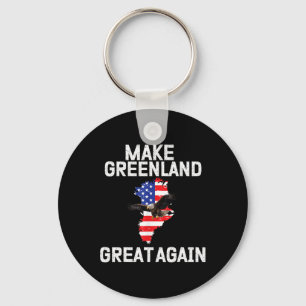 Lönsam trumpemettrump Grönland Gr Grönland Nyckelring