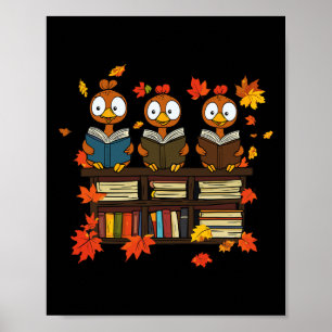Lönsam turkisk läsning av Bok-bibliotekariens bokm Poster