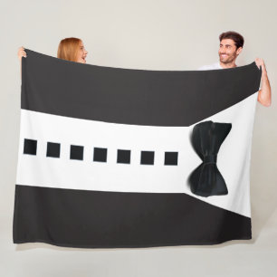 Lönsam Tuxedo 🎩 minimal Elegant Fleecefilt
