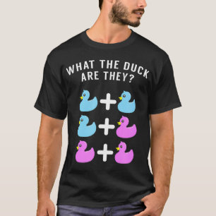 Lönsam Twillingar Gender Reveal - Vad är Anka? T Shirt