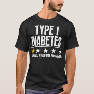 Lönsam typ 1-diabetes 2 t shirt