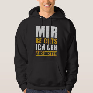 Lönsam tysk Freak ut Hoodie