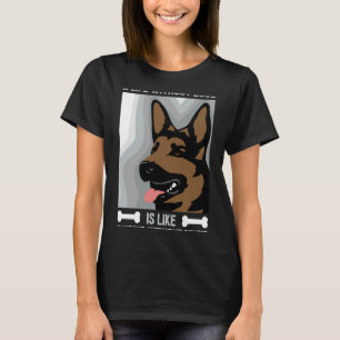 Lönsam tysk shepherd Clothing för en Hundägare T Shirt