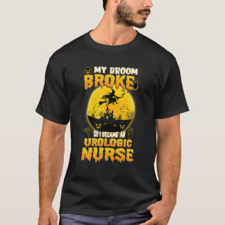 Lönsam Urologic Nurse Witch Halloween Costume for T Shirt