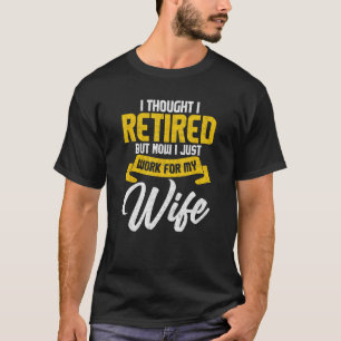 Lönsam utformning av Pension för det pensionerade T Shirt