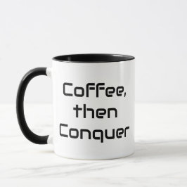 Lönsam utskrift av kaffe Mugg, konquercitat Gift I Mugg