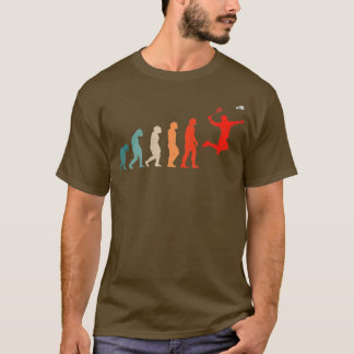 Lönsam utveckling av Badminton Player T Shirt