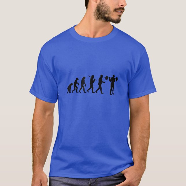 Lönsam utveckling av människan - Bodybuilding Squa T Shirt (Framsida)