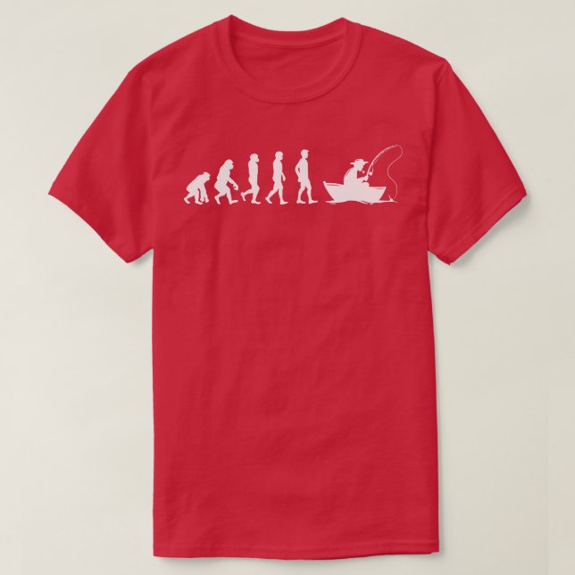 Lönsam utveckling av människo- och båtfiske t shirt (Design framsida)