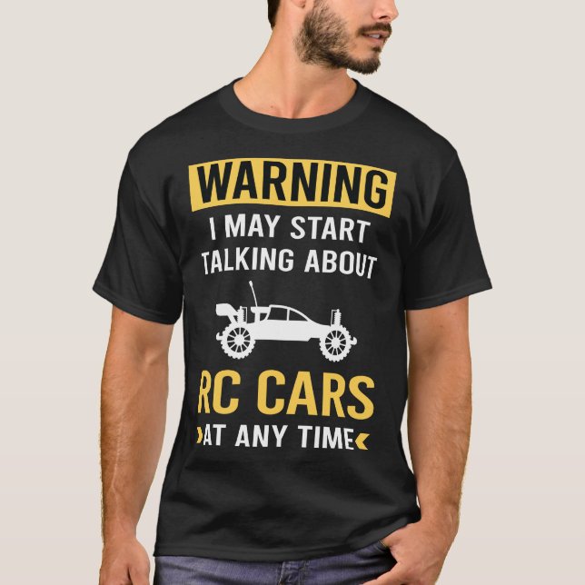 Lönsam varning RC Bilbilar Cars T Shirt (Framsida)