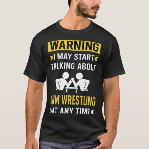 Lönsam varning Wrestling Wrestler T Shirt