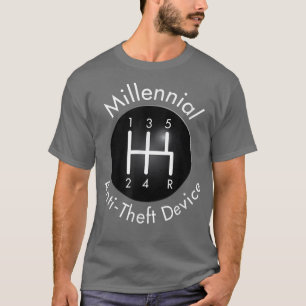 Lönsam växelströmseffekt t shirt