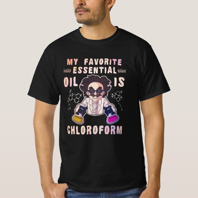Lönsam vetenskapsman citerar gåva t shirt (Framsida)