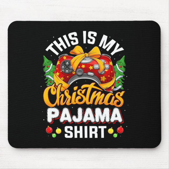 Lönsam videospelskontroll Jultomten Hat Ga Musmatta (Framsidan)