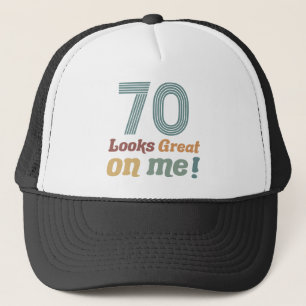 Lönsam Vintage 70:e födelsedagen Keps
