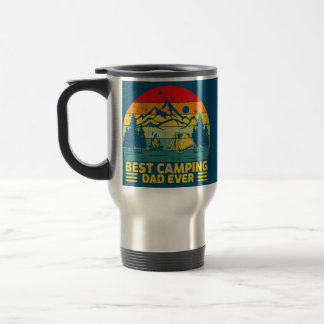 Lönsam Vintage Bästa Camping Pappa någonsin Fars d Resemugg