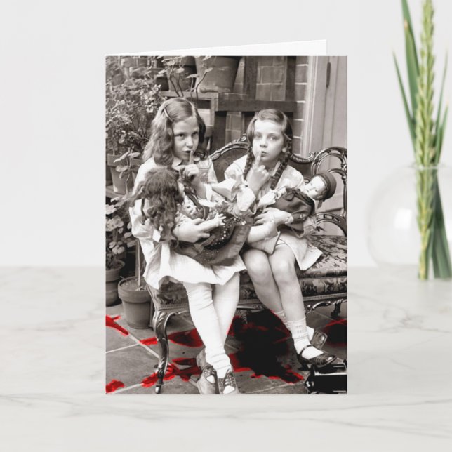 Lönsam Vintage födelsekort Kort (Framsida)