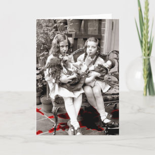 Lönsam Vintage födelsekort Kort