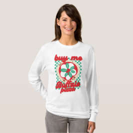 Lönsam Vintage italiensk Pizza Buy Me Buffalo Pizz T Shirt
