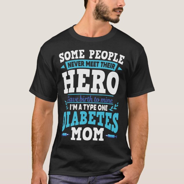 Lönsamhet av typ 1 Diabetes T1D T Shirt (Framsida)