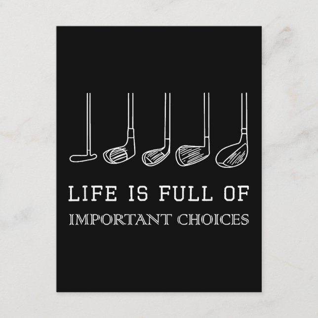 Lönsamheten är Fullt av viktiga alternativ Golf-Kl Tilläggskort (Framsida)