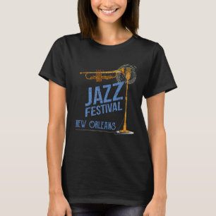 Lönsamheten för Jazz Music Louisiana T Shirt