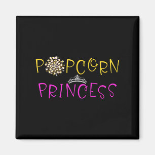 Lönsamheten Popcorn Älskare Graphic som säger popu Magnet
