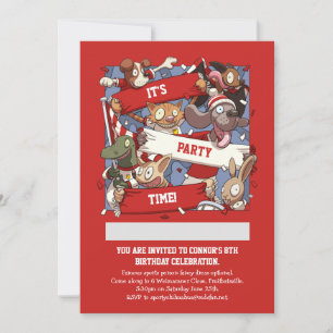 Lönsamma animaliska Sportfantaster Escarf Wave Tec Inbjudningar