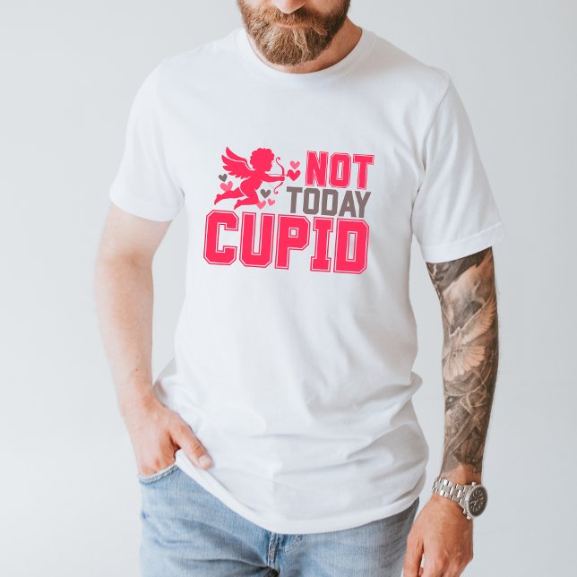 Lönsamma antiValentines day-gåvor, inte i dag cupi T Shirt (Skapare uppladdad)