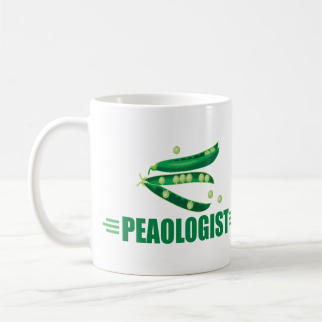 Lönsamma ärter kaffemugg (Vänster)