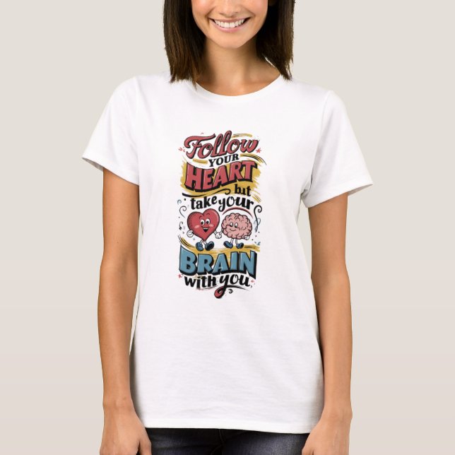 Lönsamma citattecken t shirt (Framsida)