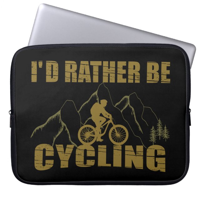 Lönsamma cykelcitattecken laptop fodral (Framsidan)
