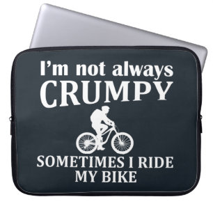 Lönsamma cykelcitattecken laptop fodral