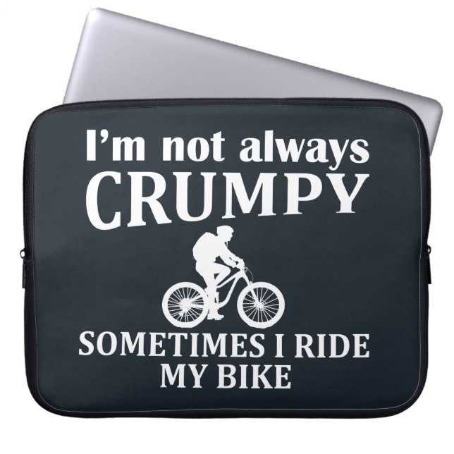 Lönsamma cykelcitattecken laptop fodral (Framsidan)