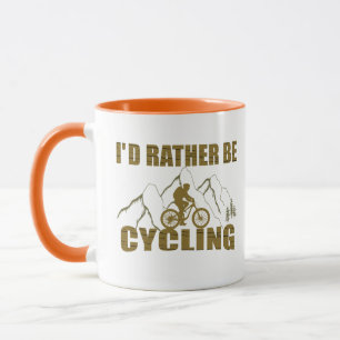 Lönsamma cykelcitattecken mugg