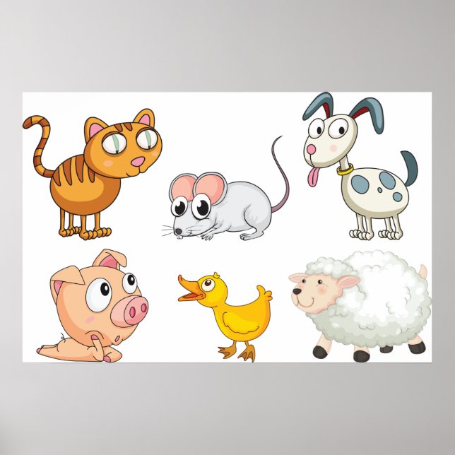 Lönsamma djur Poster (Framsidan)