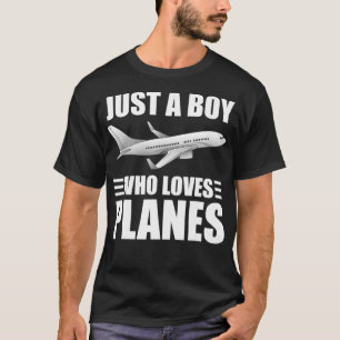Lönsamma flygplanskonstruktioner för Boys Manar  T Shirt